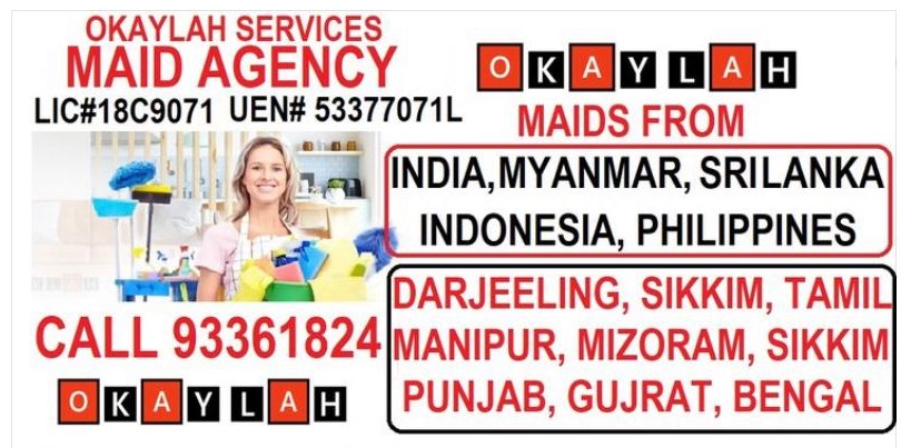 Indian Maid Agency, Myanmar Maid, Srilankan Maid, Indonesian Maid, Philippines Maid | Best Maid Agency in singapore